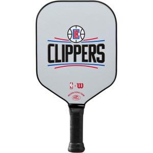 WILSON NBA Collection Fierce Team Pickleball Paddles – Grip Size 2-4 1/4″(Los Angeles Clippers)