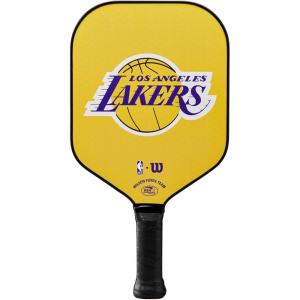 WILSON NBA Collection Fierce Team Pickleball Paddles – Grip Size 2-4 1/4″(Los Angeles Lakers)