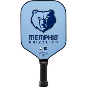 WILSON NBA Collection Fierce Team Pickleball Paddles – Grip Size 2-4 1/4″(Memphis Grizzlies)
