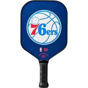 WILSON NBA Collection Fierce Team Pickleball Paddles – Grip Size 2-4 1/4″(Philadelphia 76ers)