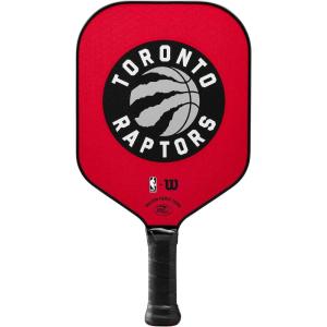 WILSON NBA Collection Fierce Team Pickleball Paddles – Grip Size 2-4 1/4″(Toronto Raptors)