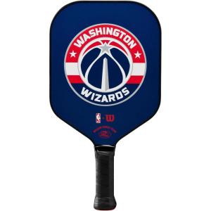 WILSON NBA Collection Fierce Team Pickleball Paddles – Grip Size 2-4 1/4″(Washington Wizards)