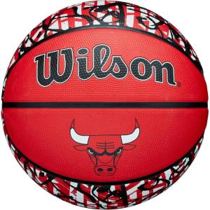 WILSON NBA Team Graffiti Basketballs – Size 7-29.5″(Chicago Bulls)