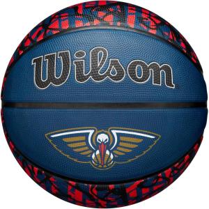WILSON NBA Team Graffiti Basketballs – Size 7-29.5″(New Orleans Pelicans)