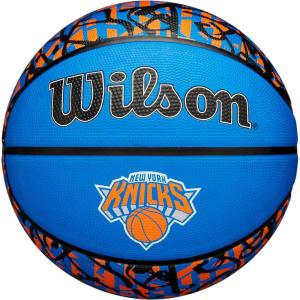 WILSON NBA Team Graffiti Basketballs – Size 7-29.5″(New York Knicks)