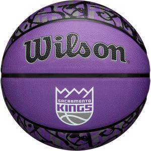 WILSON NBA Team Graffiti Basketballs – Size 7-29.5″(Sacramento Kings)