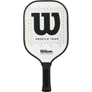 WILSON Sporting Goods Profile Team Pickleball Paddle – White/Multi