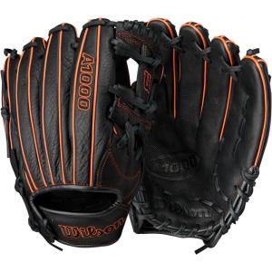 Wilson 2024 A1000 Infield Baseball Gloves(Black/Orange)