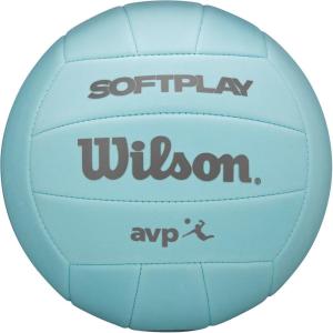 Wilson 2025 AVP Soft Play Volleyballs – Official Size(Blue)