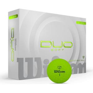 Wilson 2025 Duo Soft Golf Balls – 12 Balls(Green)