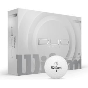 Wilson 2025 Duo Soft Golf Balls – 12 Balls(White)