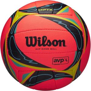 Wilson AVP Game Volleyballs – Official Size(AVP OPTX Grass Volleyball)