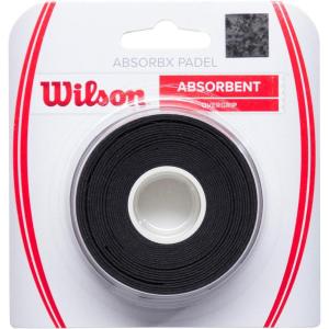 Wilson AbsorbX Padel Overgrips(Black)