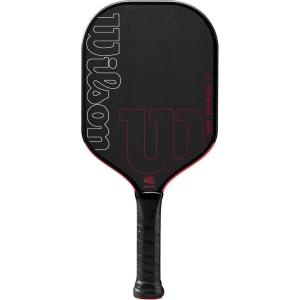 Wilson Blaze Edgeless 13 Pickleball Paddle(Black/Red)