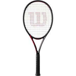 Wilson Clash 100 V3 Strung Adult Performance Tennis Racket – Grip Size 1-4 1/8″, Strung with Sensation 16 Natural at Mid Range Tension(Grip Size 2 – 4 1/4″)