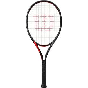 Wilson Clash 108 V3 Strung Adult Performance Tennis Racket – Grip Size 3-4 3/8″, Strung with Sensation 16 Natural at Mid Range Tension(Grip Size 3 – 4 3/8″)