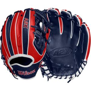 Wilson Fall 2024 A2K® Baseball Gloves(Navy/Red)
