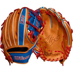 Wilson Fall 2024 A2K® Baseball Gloves(Saddle Tan/Royal/Red)