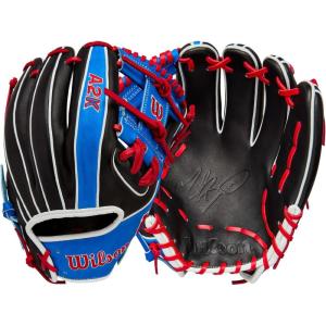Wilson Fall 2025 A2K® Baseball Gloves(Black/Royal/Red)