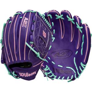 Wilson Fall 2025 A2K® Baseball Gloves(Purple/Flamingo/Seafoam)