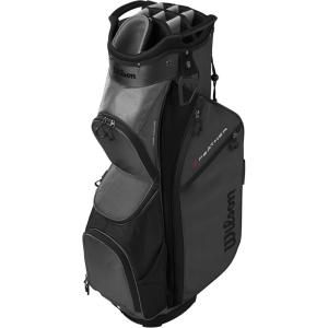 Wilson Feather Golf Cart Bag – Black/Grey/Red(Grey/Black)
