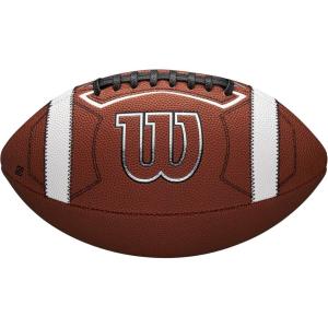 Wilson GST SpeedSkin One Football – Brown, Official Size