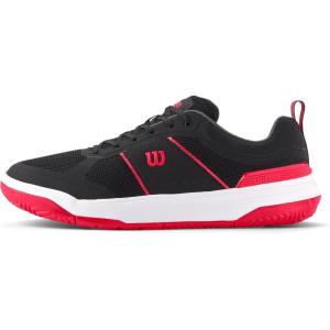 Wilson Mens Pickle Pro Men’s Pickleball Shoes(Black/Infrared/White)