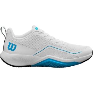Wilson Mens Rush Pro Lite Men’s Tennis Shoes(White/Atomic Blue/Navy Blazer)