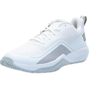 Wilson Mens Rush Pro Lite Men’s Tennis Shoes(White/Pearl Blue/Monument)