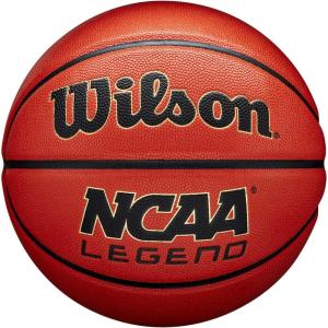 Wilson NCAA Legend Basketballs – Size 5, Size 6 and Size 7(Orange/Black)