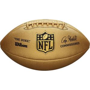 Wilson NFL Authentic Footballs – The Duke(Gold)