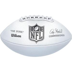 Wilson NFL Authentic Footballs – The Duke(Silver)