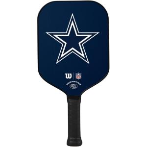 Wilson NFL Collection Fierce Team Pickleball Paddles – Grip Size 2-4 1/4″(Dallas Cowboys)