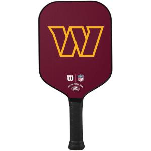 Wilson NFL Collection Fierce Team Pickleball Paddles – Grip Size 2-4 1/4″(Washington Commanders)