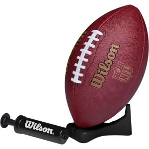 Wilson NFL Ignition Football with Pump & Tee – Junior Size(Junior Size)
