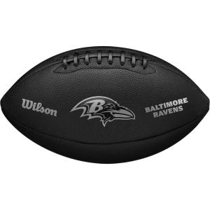 Wilson NFL Team Metallic Premiere Footballs – Official Size(Baltimore Ravens)