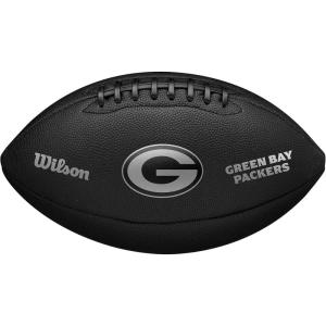 Wilson NFL Team Metallic Premiere Footballs – Official Size(Green Bay Packers)