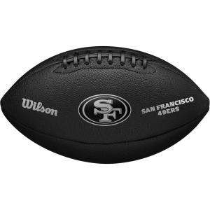 Wilson NFL Team Metallic Premiere Footballs – Official Size(San Francisco 49ers)