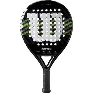 Wilson Optix V1 Padel Rackets – Grip Size 2-4 1/4″(Black/Green)