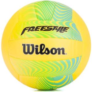 Wilson Outdoor Recreational Volleyball – Official Size(Lime/Yellow)