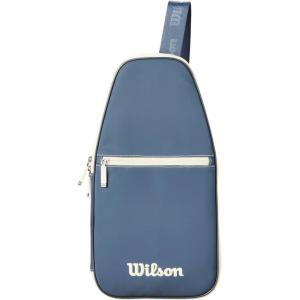 Wilson Pickleball Soft Cover Bag – Holds 1 Pickleball Paddle, Blue/Cream