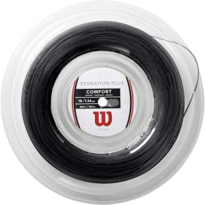 Wilson Sensation Tennis String – Set and 200m Reel(Black)