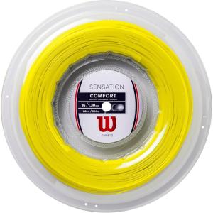 Wilson Sensation Tennis String – Set and 200m Reel(Yellow)
