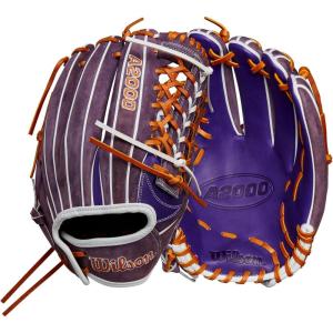 Wilson Spring 2025 A2000® Fastpitch Gloves(Purple/Saddle/White)