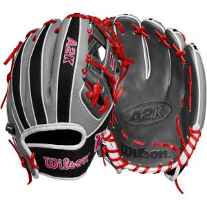 Wilson Spring 2025 A2K® Baseball Gloves(Grey/Black/Flamingo)