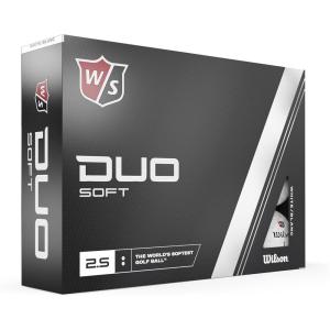 Wilson Staff 2023 Duo Soft Golf Balls – 12 Balls(White)