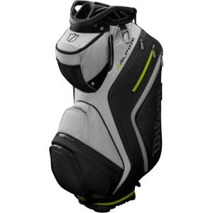Wilson Staff Alpine Golf Cart Bag – White/Black(Light Grey/Black)