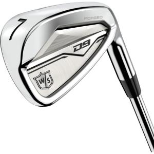 Wilson Staff D9 Forged Men’s Golf Irons – 5-PW, GW(Left)