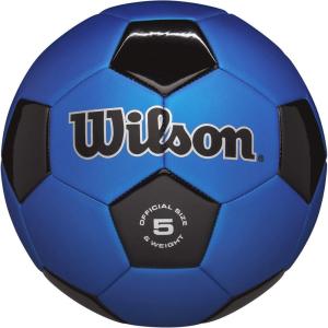Wilson Traditional Soccer Balls(Black/Royal)