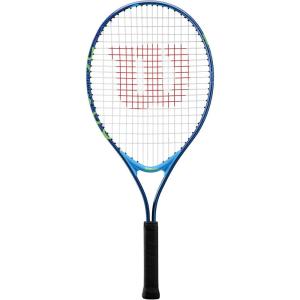 Wilson US Open Jr Tennis Racket, for Kids, Aluminium, Blue/Green, 21(Blue)